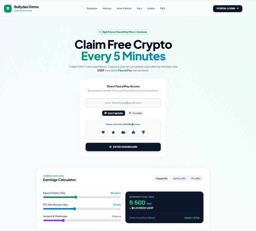 NovaFaucet PRO - Anti-Bot Crypto Faucet & YouTube Earn Script (FaucetPay Auto)